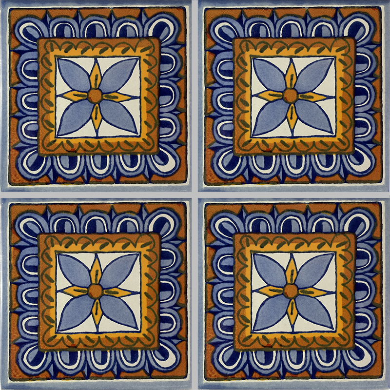 TalaMex Orizaba Talavera Mexican Tile Details