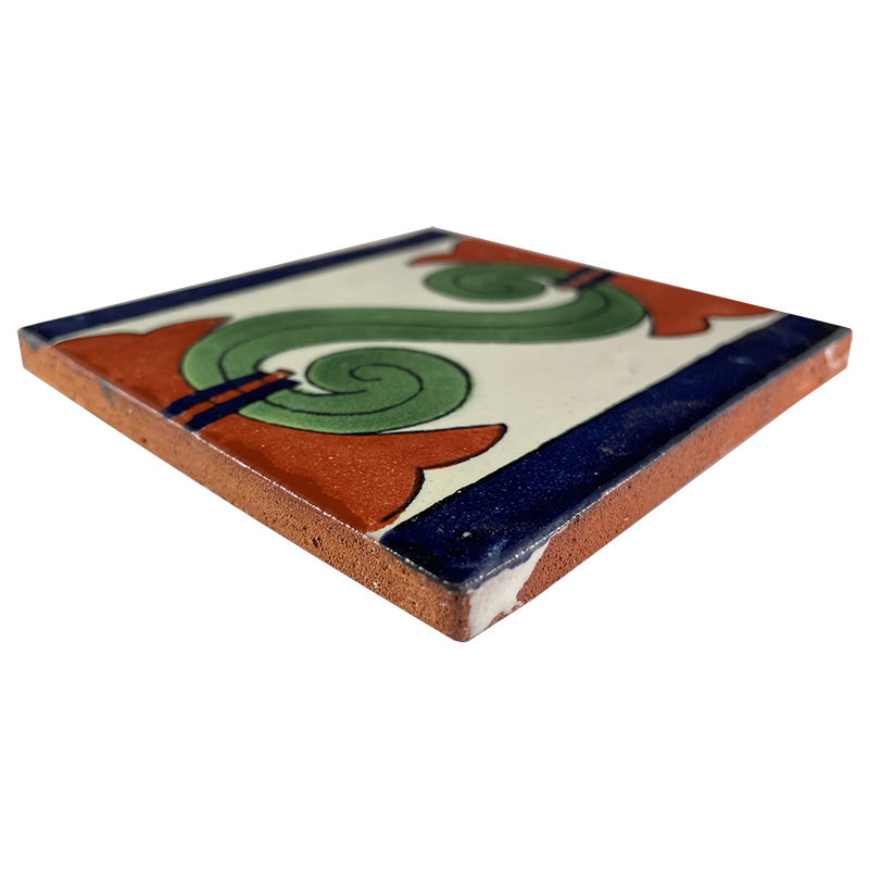 TalaMex Taxco Talavera Mexican Tile Close-Up