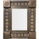 Small Brown Zarza Tile Mexican Mirror