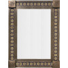 Large Brown Zarza Tile Mexican Mirror
