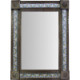 TalaMex Large Brown Mesh Tile Mexican Mirror
