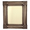 TalaMex Sun Brown Tin Mirror