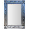 TalaMex Royal Silver Tin Mirror