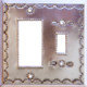 Toggle-Decora Silver Tin Switchplate