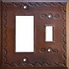 Toggle-Decora Antique Tin Switchplate