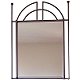 Pioneer Beveled Silver Wrought Iron Mirror