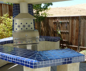 Talavera Mexican Tile Outdoors