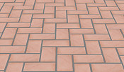 Crossed Rectangular Mexican Floor Tile Pattern