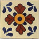 TalaMex Blue Seville Talavera Mexican Tile