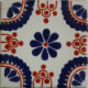 TalaMex Blue Madrid Talavera Mexican Tile