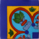 TalaMex Corner Aqua Talavera Mexican Tile