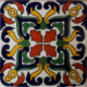 TalaMex Fuego Talavera Mexican Tile
