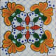 TalaMex Blossom Talavera Mexican Tile 