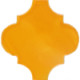 TalaMex Lantern Yellow Mexican Tile