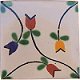 TalaMex Tulips Bower Talavera Mexican Tile